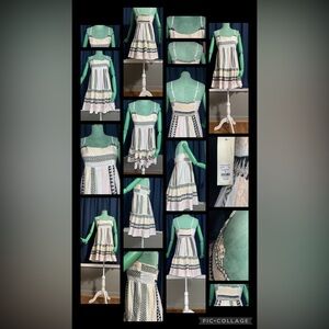 Miami by Francesca’s Square Neck Tiered Mini Dress